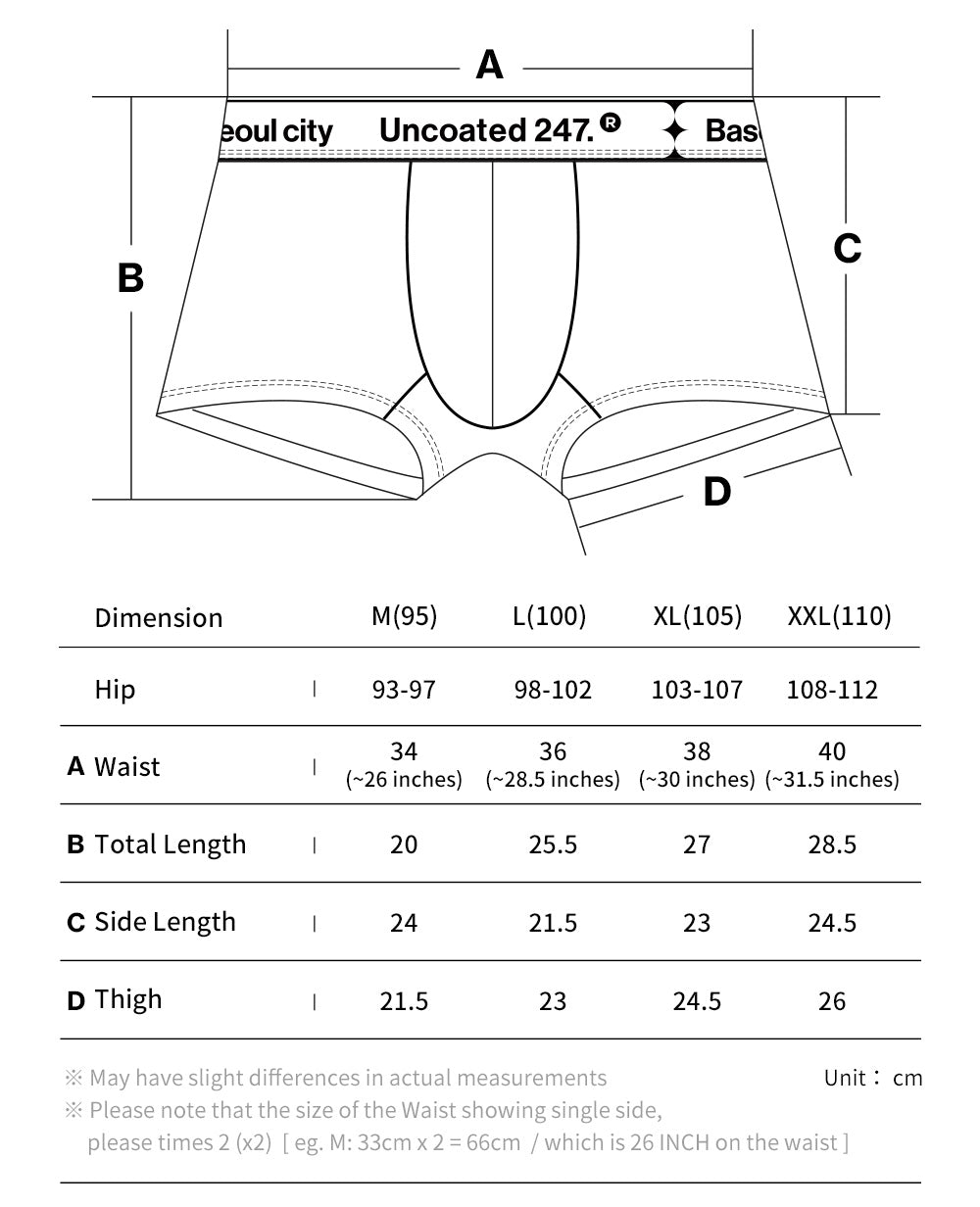 Drawers • LOW-RISE FROSTY Ver.2 | Ice Grey