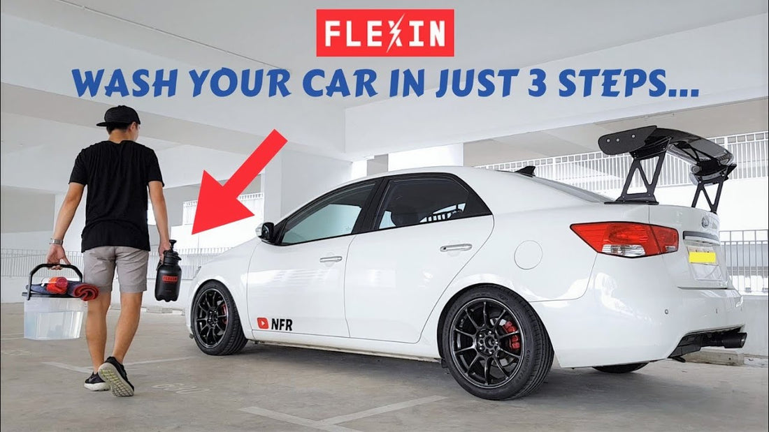 Wash your car in just 3 steps With FLEXIN Car Wash Set | Review by NeedForRide