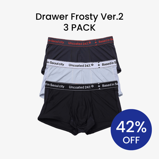 Drawers Low-rise Frosty ver.2 (3 PACK)