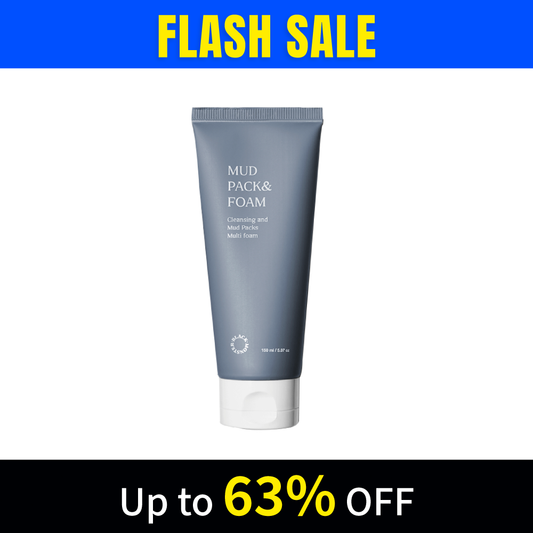 Black Mud Pack and Foam | Facial Cleanser