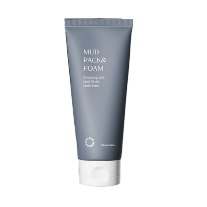 Black Mud Pack and Foam | Facial Cleanser