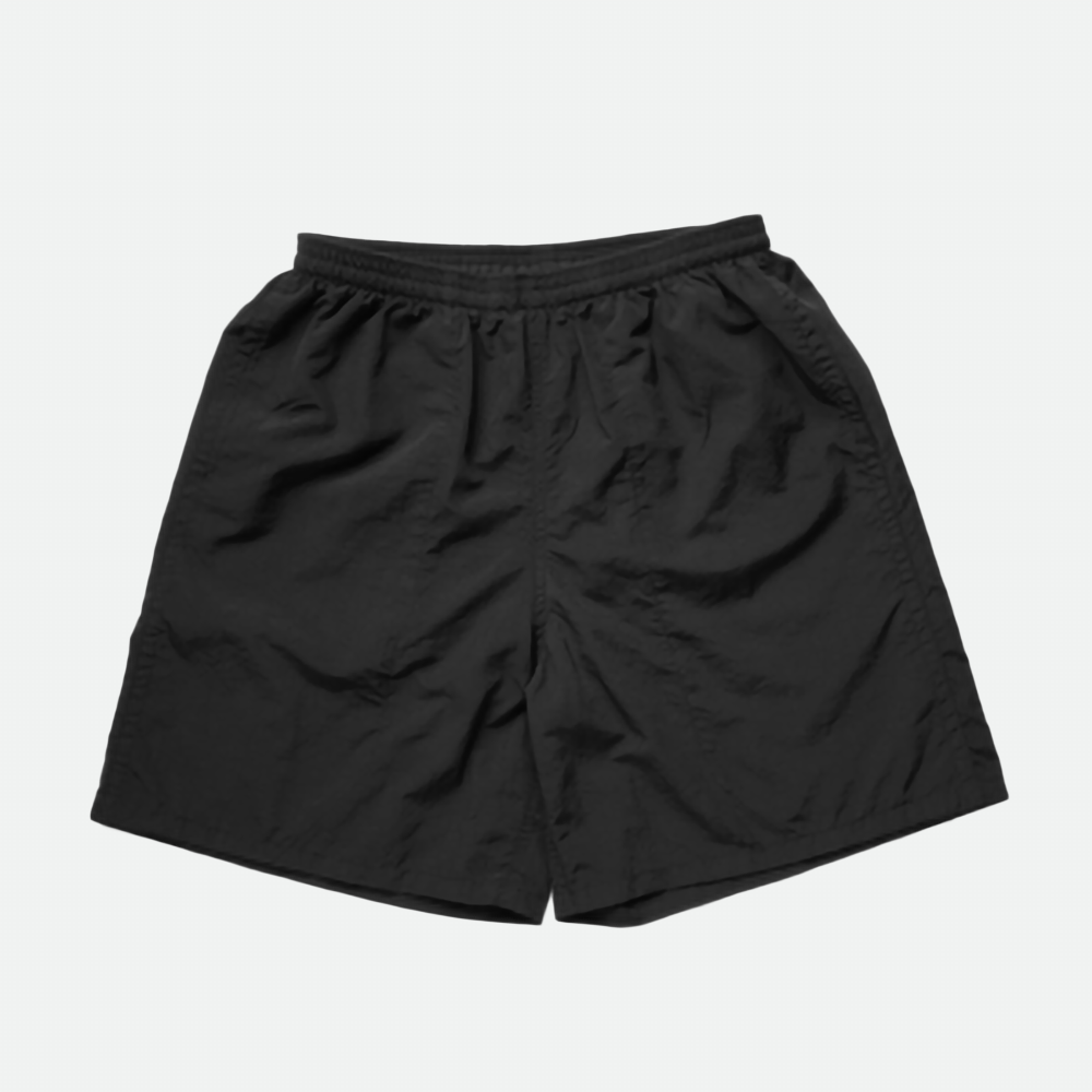 Uncoated Swim Short Pants (BLACK)