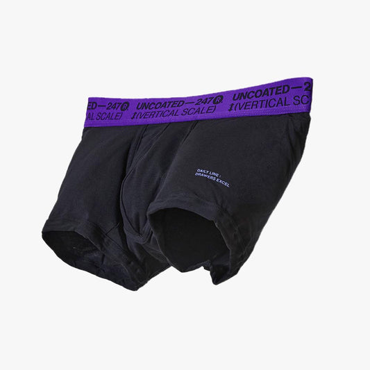 Uncoated 247 men's underwear in Ultra Violet with a simple style and skin-friendly texture for high comfort and breathability.
